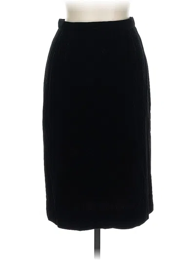 Pre-owned R&k Formal Skirt In Black