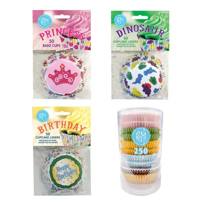 R & M International Assorted Baking Cups