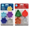 R & M International Assorted Winter Cookie Stamper, Set Of 10