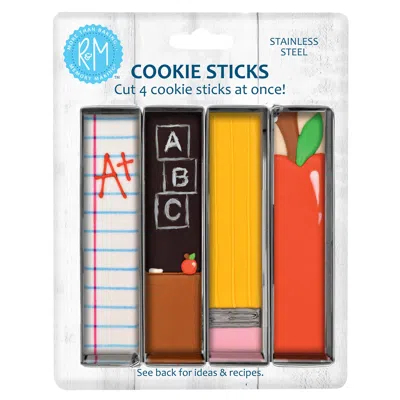 R & M International Cookie Stick Cutter, Stainless