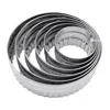 R & M International Double Sided Biscuit Cutter, Fluted & Round, Stainless