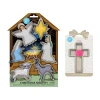R&m International Llc Cross Nativity Scene 8-pc. Cookie Cutter Bundle In Silver
