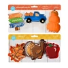 R&m International Llc Fall And Thanksgiving 6-pc. Cookie Cutter Bundle In Silver