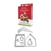 R&m International Llc Gingerbread House 12-pc. Bake Set In Silver