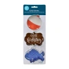 R&m International Llc Gone Fishing 3-pc. Cookie Cutters In Silver