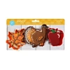 R&m International Llc Harvest 3-pc. Cookie Cutters In Multi