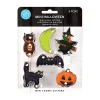 R&m International Llc Mini Halloween 6-pc. Cookie Cutters In Silver