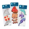 R&m International Llc Sealife 9-pc. Cookie Cutter Bundle In Silver