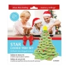R&m International Llc Star Tree 10-pc. Cookie Cutter Set In Green
