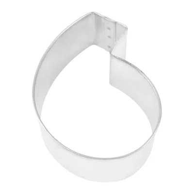 R & M International Number 6 Cookie Cutter In Silver