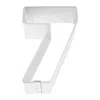 R & M International Number 7 Cookie Cutter In Silver