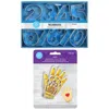 R & M International R & M Hand And Number 12 Piece Cookie Cutter Set In Silver