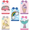 R & M International Rainbow/bee/mermaid/camper/ice Cream Cookie Cutter Set In Silver