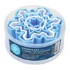 R & M International Snowflake Cookie And Biscuit Cutters, Assorted Sizes, 5-piece Set In Multi