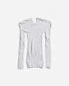R & M Leathers Women S Web Longsleeve Top In White