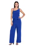R & M Richards 4085 Formal Long Jumpsuit In Blue
