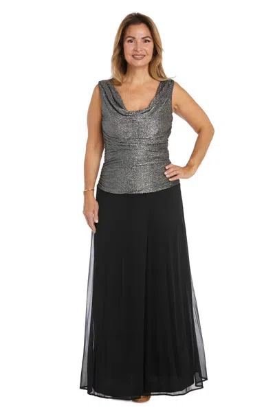R & M Richards 9657 Long Mother Of The Bride Dress In Multi