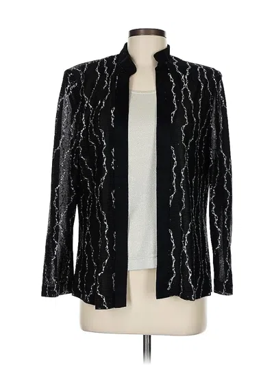 Pre-owned R & M Richards Blazer Jacket In Black