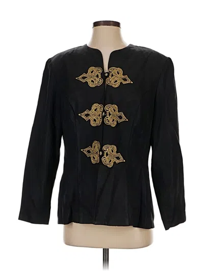 Pre-owned R & M Richards Blazer Jacket In Black