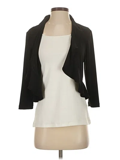 Pre-owned R & M Richards Blazer Jacket In Black