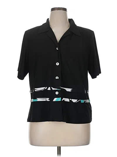 Pre-owned R & M Richards Blazer Jacket In Black
