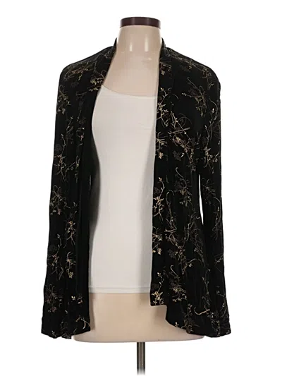 Pre-owned R & M Richards Blazer Jacket In Black
