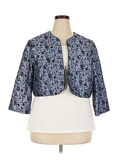 Pre-owned R & M Richards Blazer Jacket In Blue
