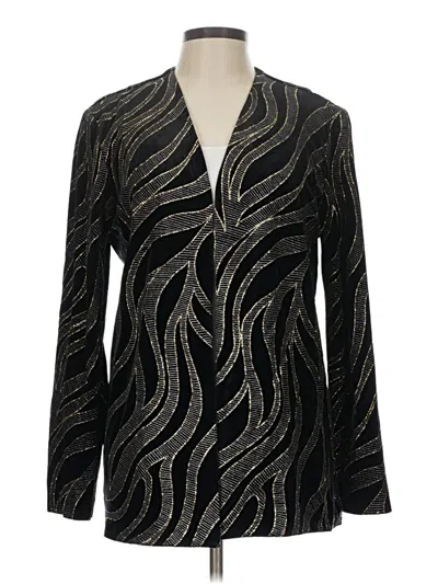 Pre-owned R & M Richards Blazer Jacket In Gold