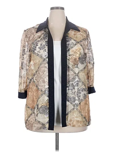 Pre-owned R & M Richards Blazer Jacket In Ivory