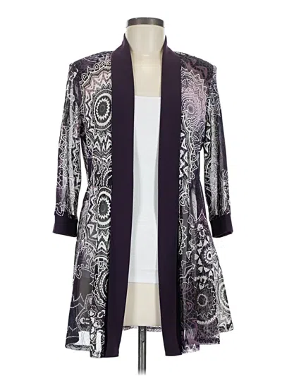 Pre-owned R & M Richards Blazer Jacket In Purple