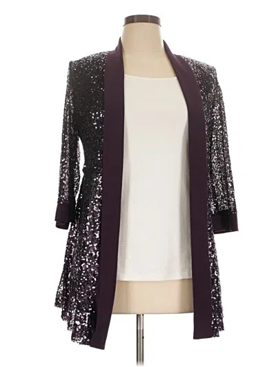 Pre-owned R & M Richards Blazer Jacket In Purple