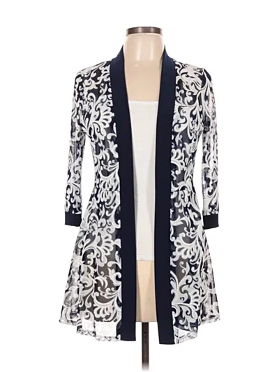 Pre-owned R & M Richards Blazer Jacket In White