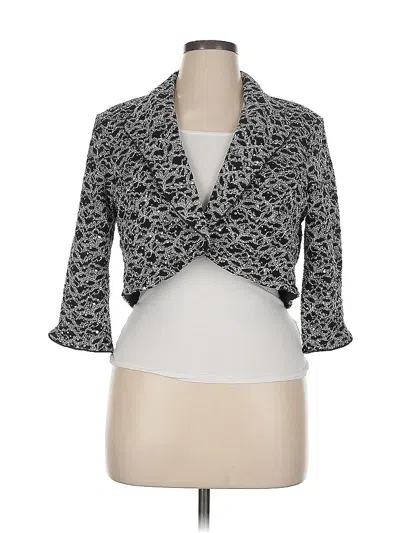 Pre-owned R & M Richards Cardigan Sweater In Black