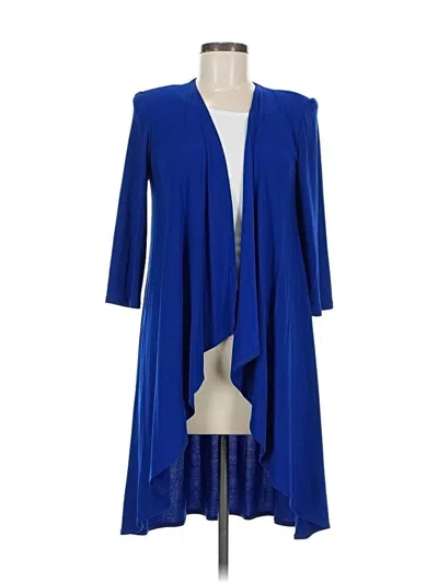 Pre-owned R & M Richards Cardigan Sweater In Blue