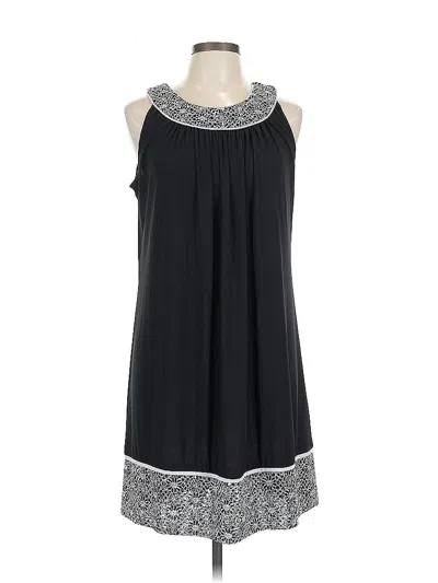 Pre-owned R & M Richards Casual Dress In Black