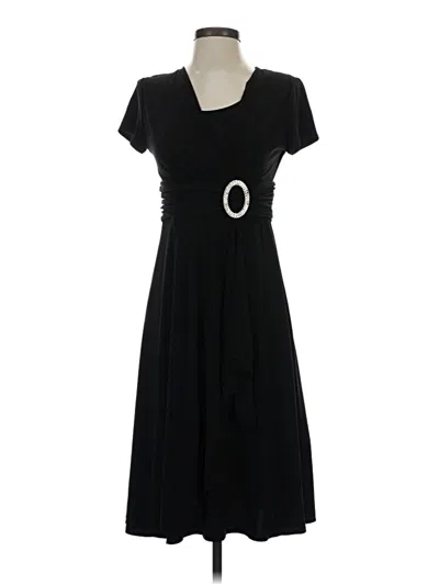Pre-owned R & M Richards Casual Dress In Black