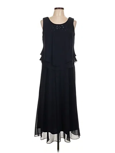 Pre-owned R & M Richards Casual Dress In Black