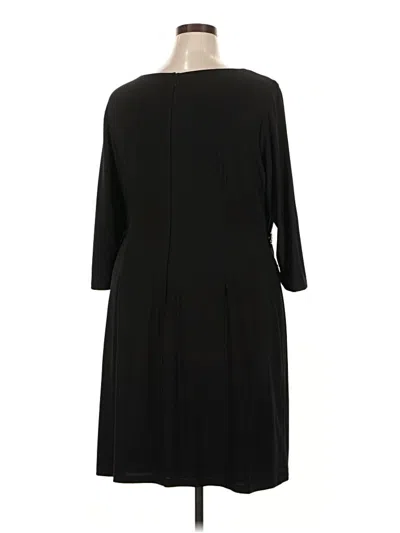 Pre-owned R & M Richards Casual Dress In Black