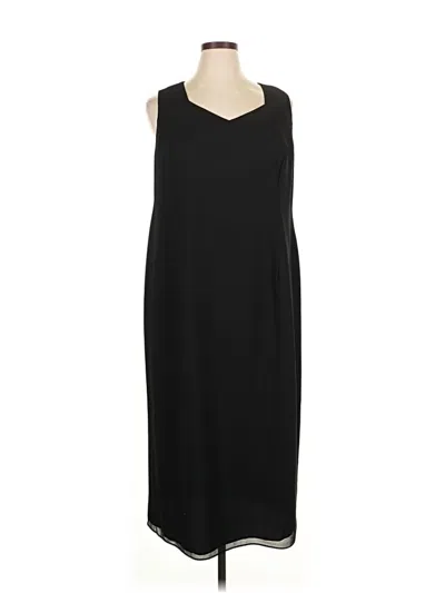 Pre-owned R & M Richards Casual Dress In Black