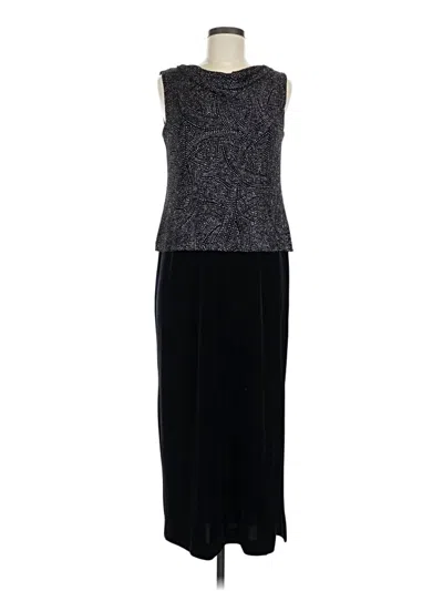 Pre-owned R & M Richards Casual Dress In Black