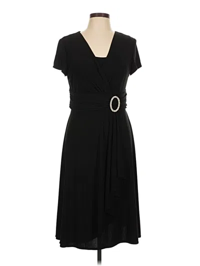 Pre-owned R & M Richards Casual Dress In Black