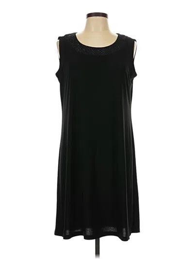 Pre-owned R & M Richards Casual Dress In Black
