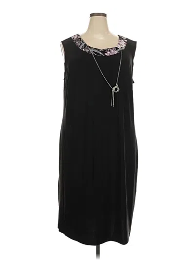 Pre-owned R & M Richards Casual Dress In Black