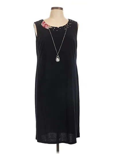 Pre-owned R & M Richards Casual Dress In Black