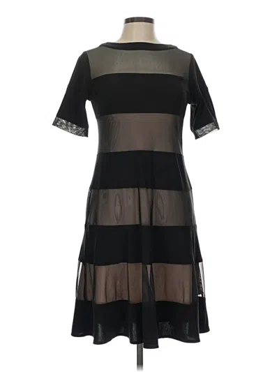 Pre-owned R & M Richards Casual Dress In Black