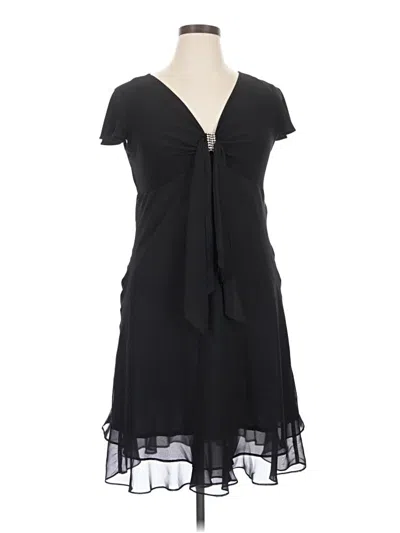 Pre-owned R & M Richards Casual Dress In Black