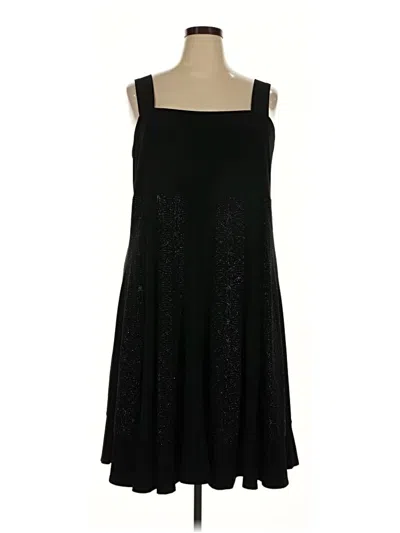 Pre-owned R & M Richards Casual Dress In Black