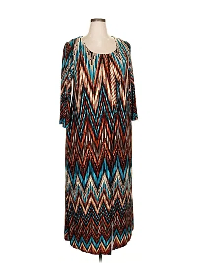 Pre-owned R & M Richards Casual Dress In Blue