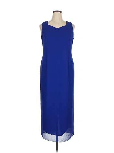 Pre-owned R & M Richards Casual Dress In Blue