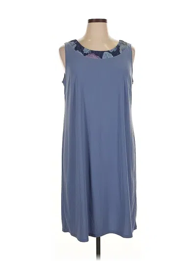 Pre-owned R & M Richards Casual Dress In Blue